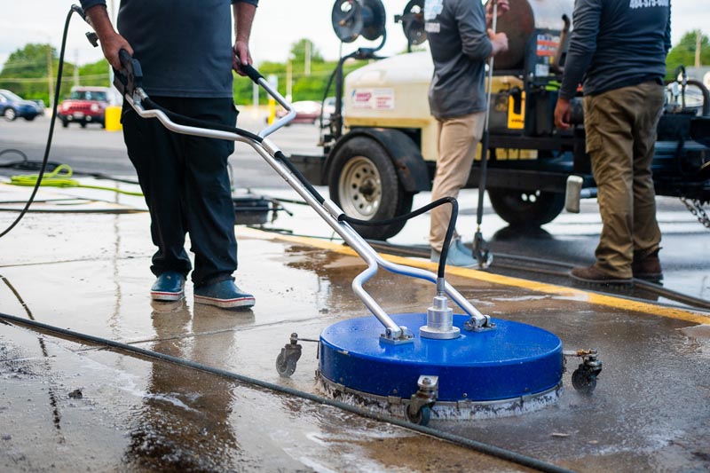 Concrete Cleaning in Allentown, PA from Yorgey's Pressure Washing