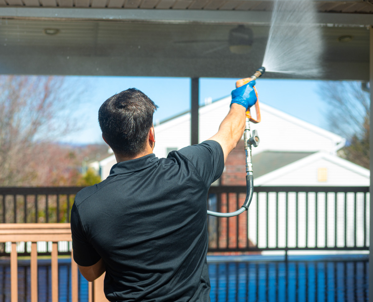 House exterior washing