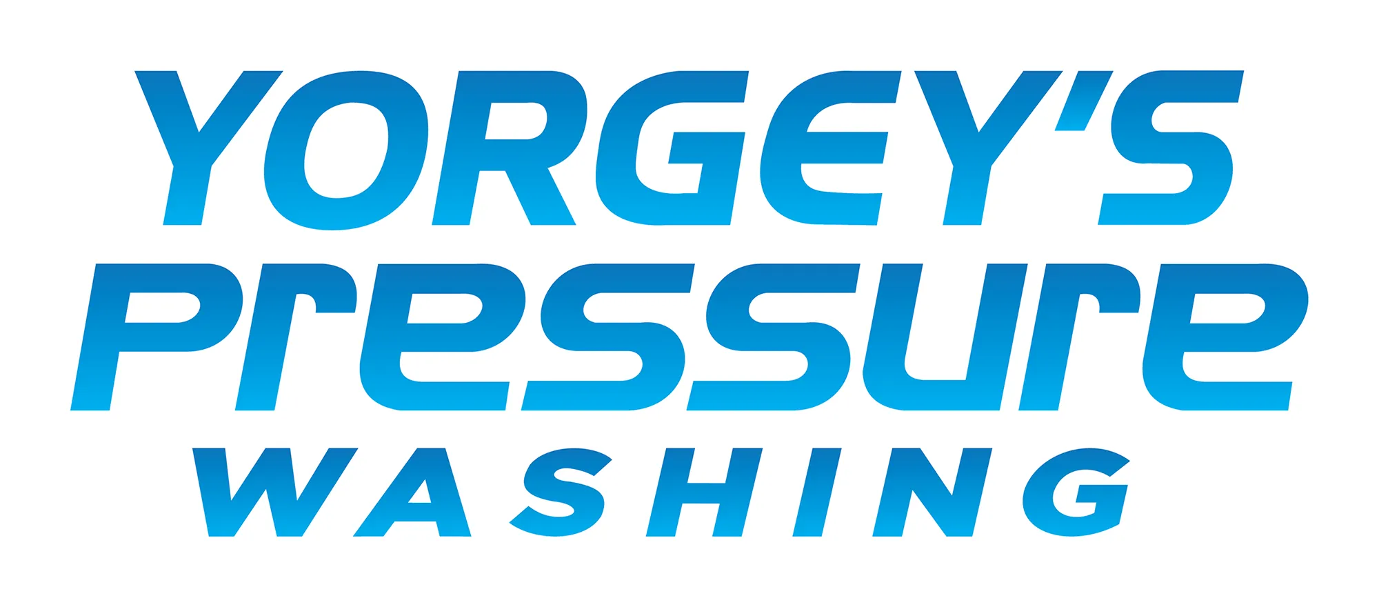 Yorgey's Pressure Washing Logo
